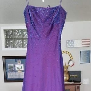 Floor length gown
